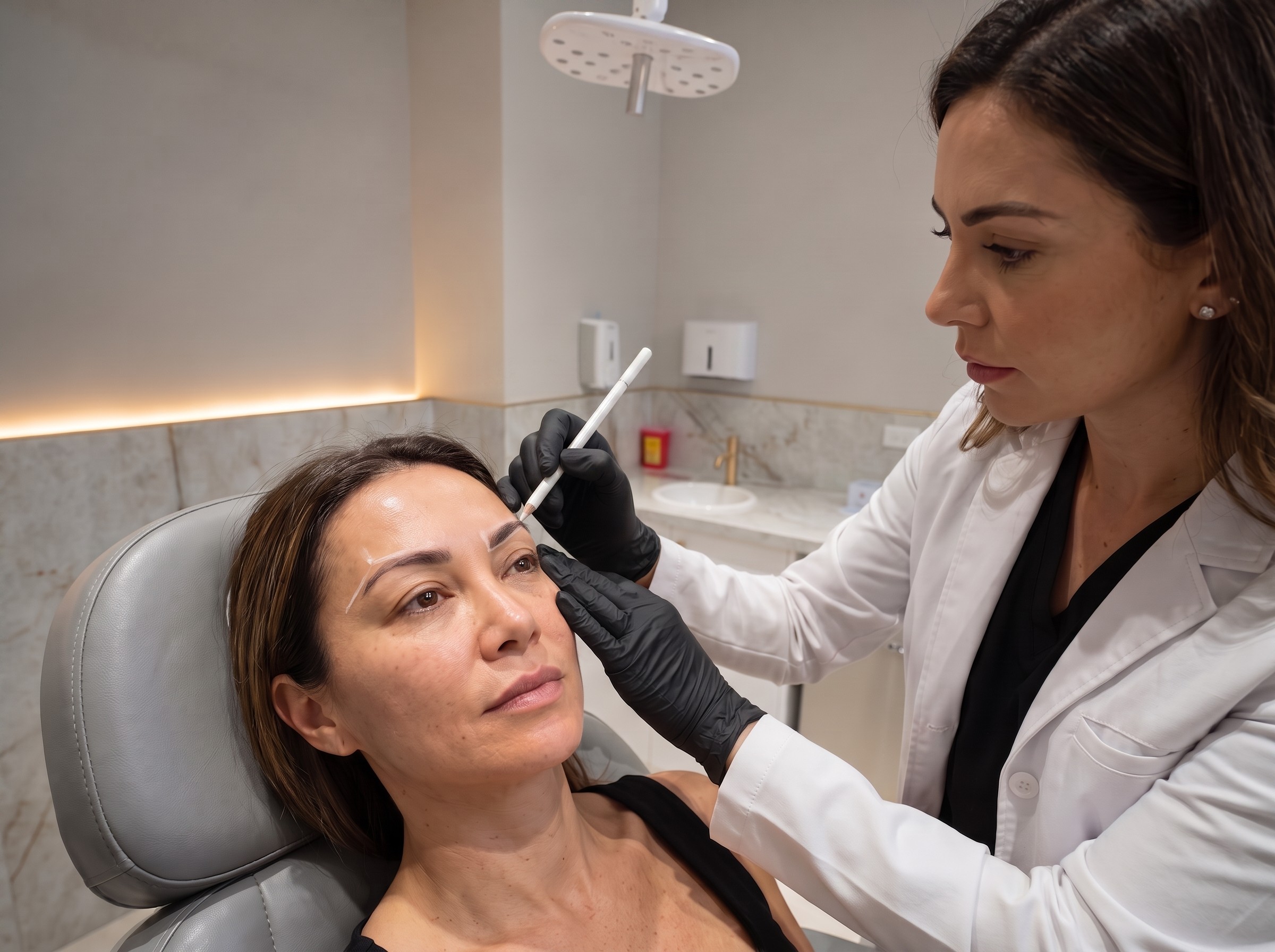 Fox Eye thread lift at Lumini Medical Spa in Aventura, FL